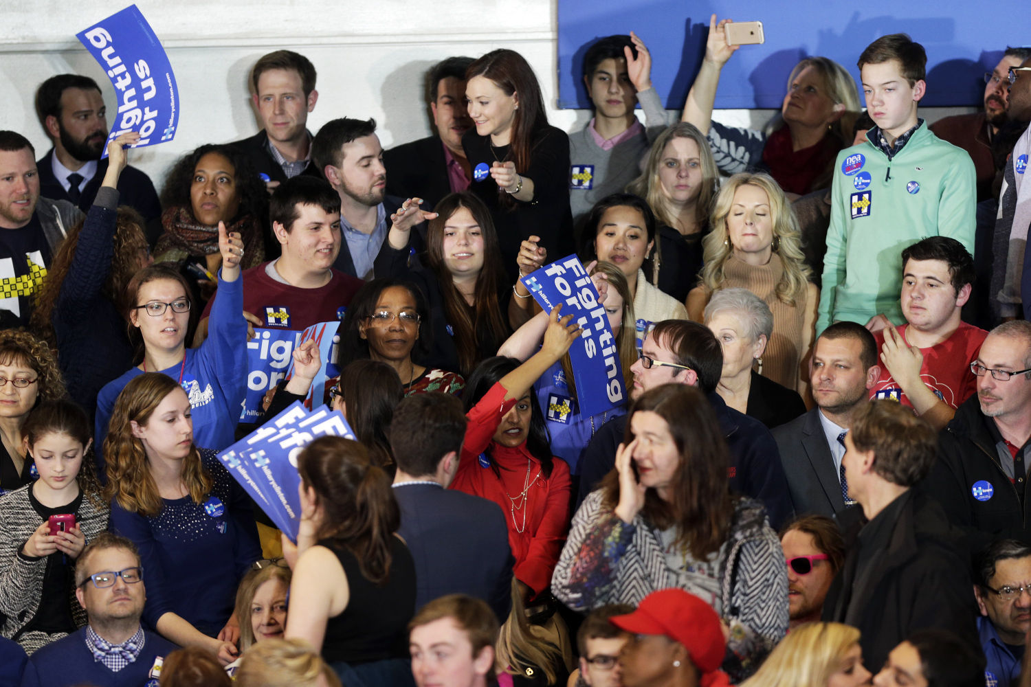 CAUCUS - HILLARY CLINTON